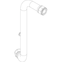 BOSCH Ersatzteil TTNR: 87186453950 Rohr Wärmetauscher-Zusatzheizung