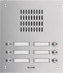 Elcom UP-Türstation TVG-6/2 eds