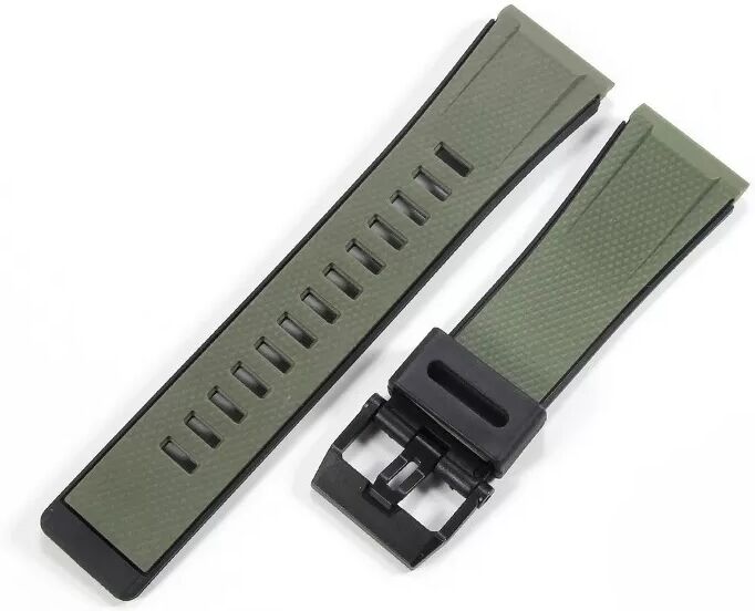 INF Silikonarmband kompatibel mit Casio GA2000, PRG-600, PRW-6600, PRG-650 – 24mm Bandanstoß Grün