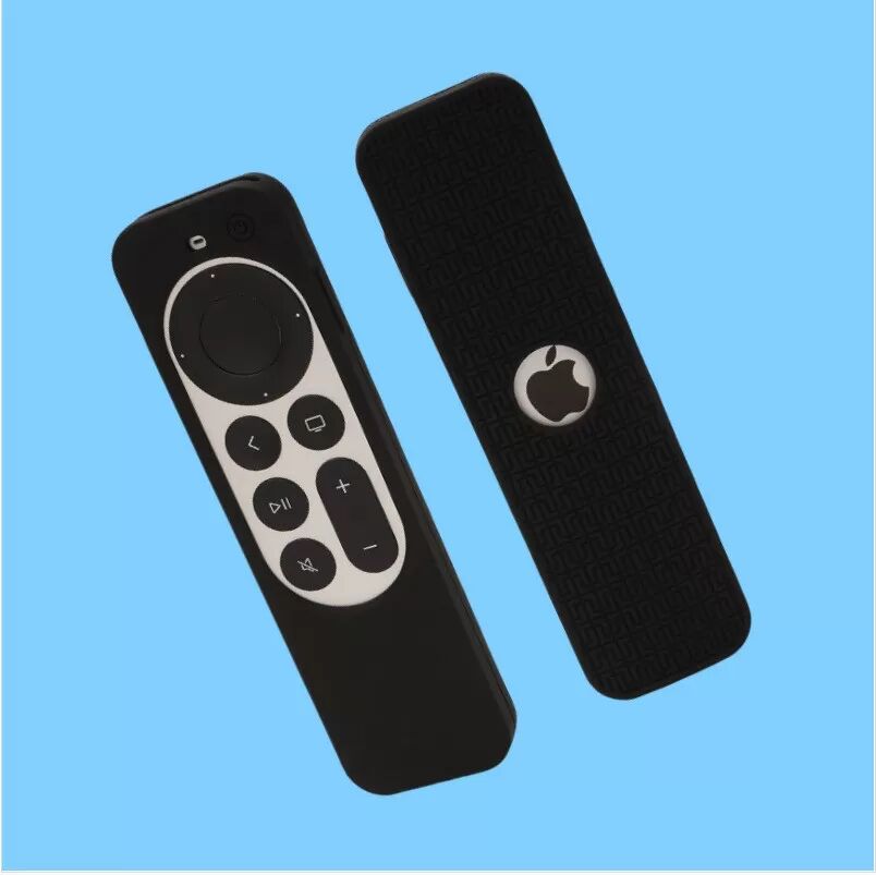 INF Silikon Schutzhülle für Apple TV 4K Fernbedienung Schwarz