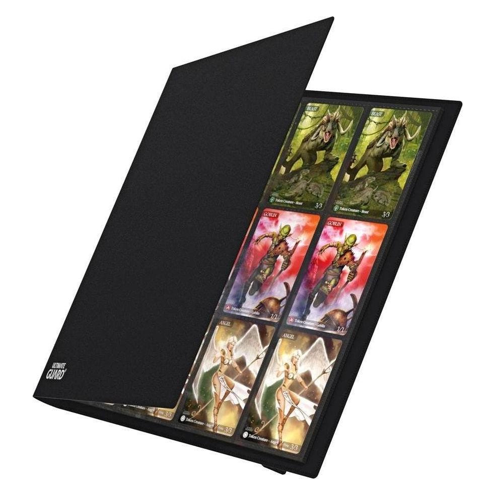 Ultimate Guard UGD010345 - Flexxfolio 480 - 24-Pocket (Quadrow) Kartenmappe, schwarz (UGD010345)