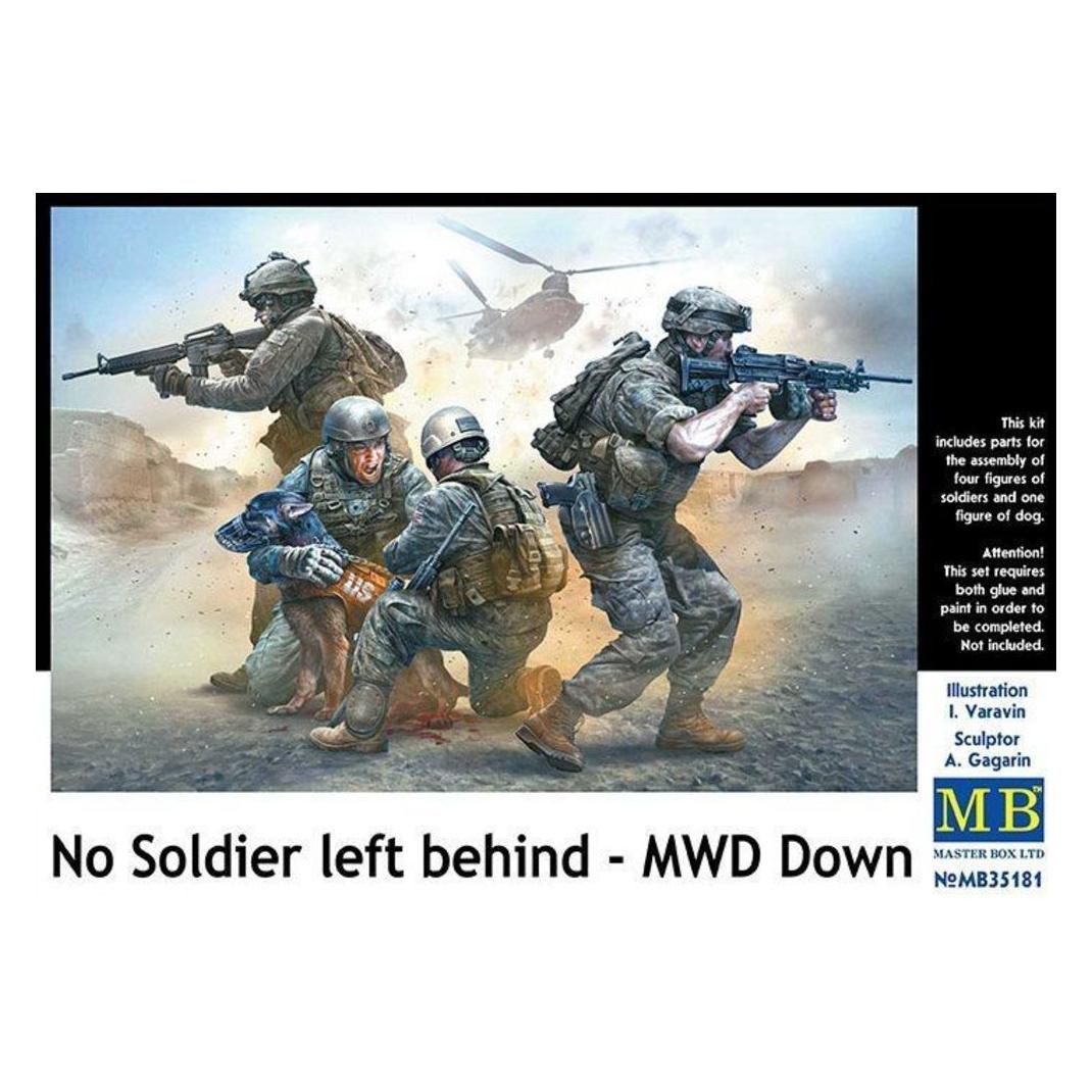 Master Box No Soldier left behind - MWD Down (MB35181)