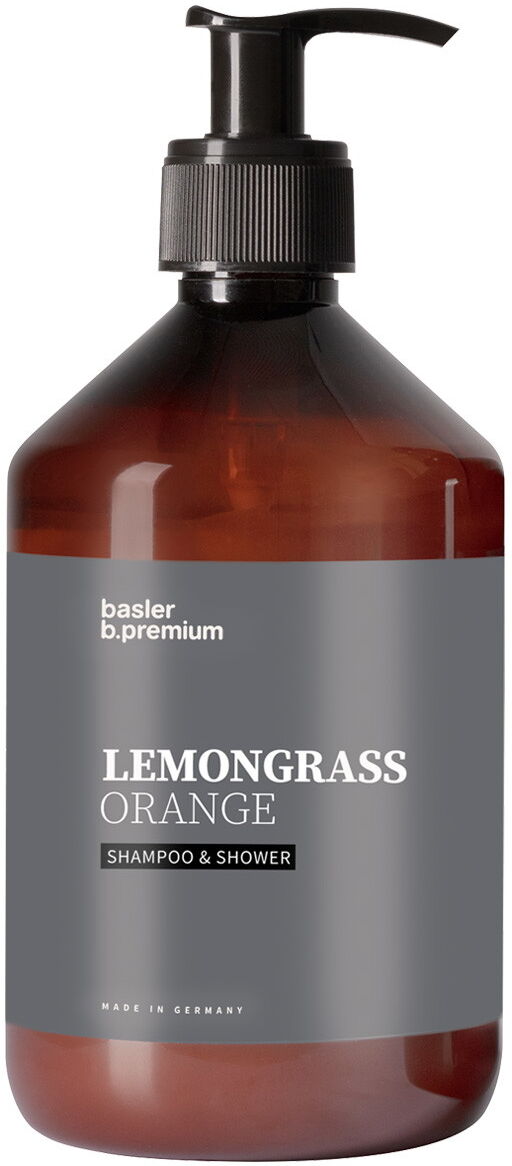 500ml basler Lemongrass Orange Shampoo & Shower