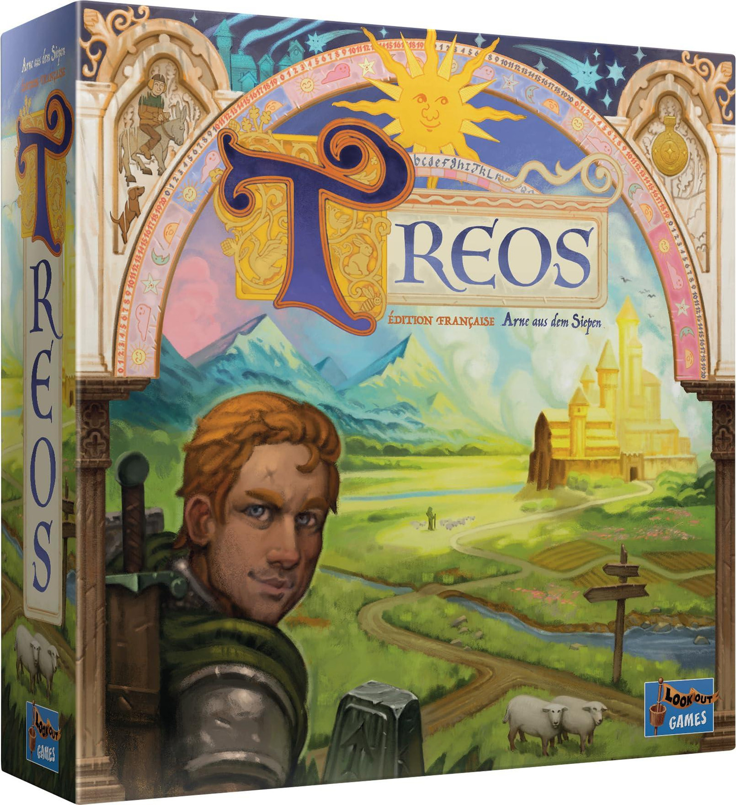 Asmodee Lookout Games Treos Bordspel