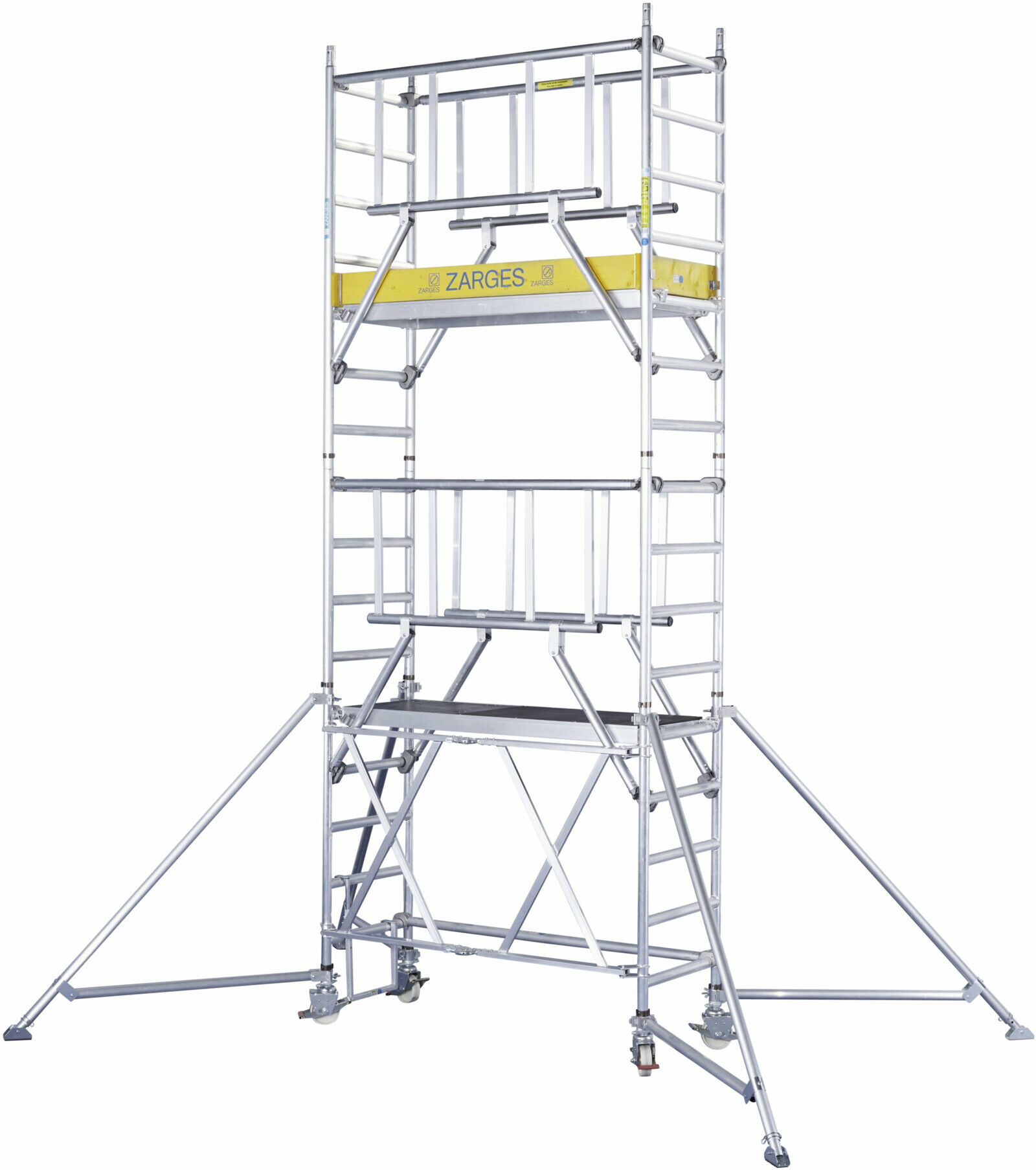 ZARGES Compactmaster S-PLUS 1T - Klappgerüst Arbeitshöhe 13.55 m (53111)