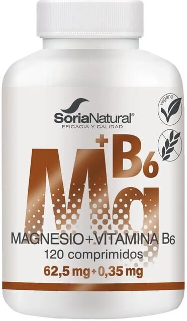 Soria Natural Magnesio + Vitamina B6 120 Tabs