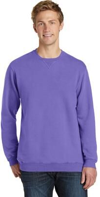 Port & Company PC098 Men's Beach Wash Garment-Dyed Crewneck Sweatshirt size XL   Cotton