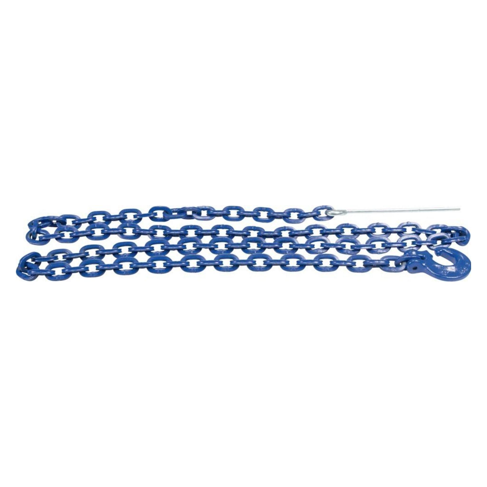 Magni PÖSAMO Chokerkette (Sortiment) verg.Stahl blau 8x2500mm (2.50 m) (4011645058864)