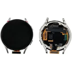 Samsung Front Cover für R910 Galaxy Watch 5 44mm - silver, Weiteres Smartphone Zubehör, Silber