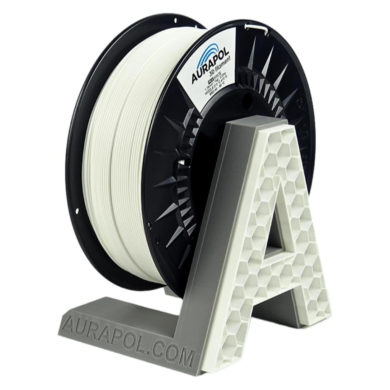 Creality Filament AURAPOL PLA 1,75mm 1kg - White) (PLA, 1000 g, 1.75 mm) (72491763)