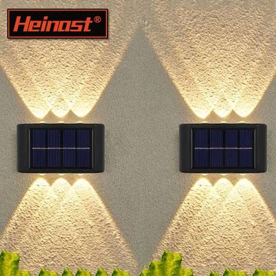 Inspired Living Solar Up And Down Wall Lights Outdoor Waterproof LED Wall Lamp Set (16 Pack) 4pcs