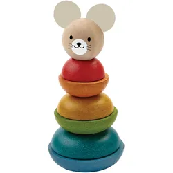 Plantoys Ring-Sortierturm Maus