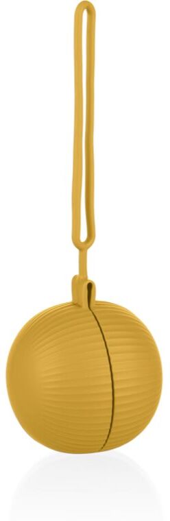 Zopa Silicone Pacifier Case Closable boîte à tétine 0 m+ Mustard Yellow 1 pcs