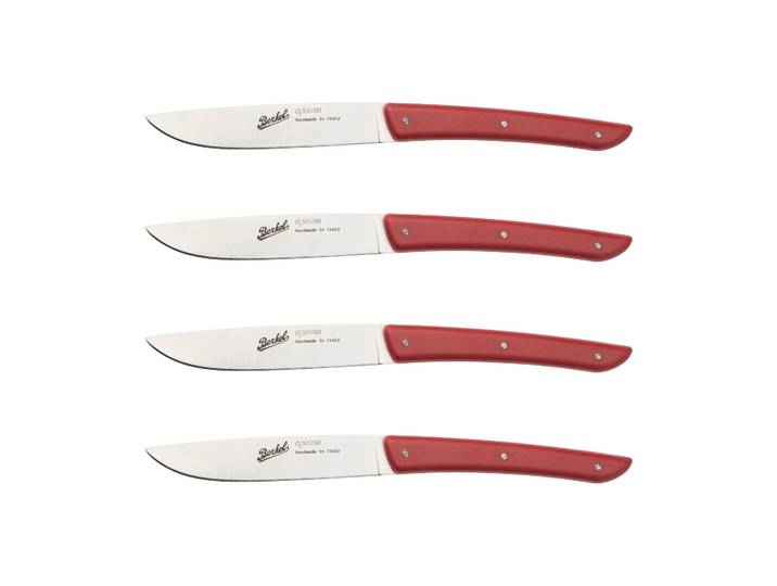 Berkel Couteaux à viande Color 4 pièces 11 cm Red