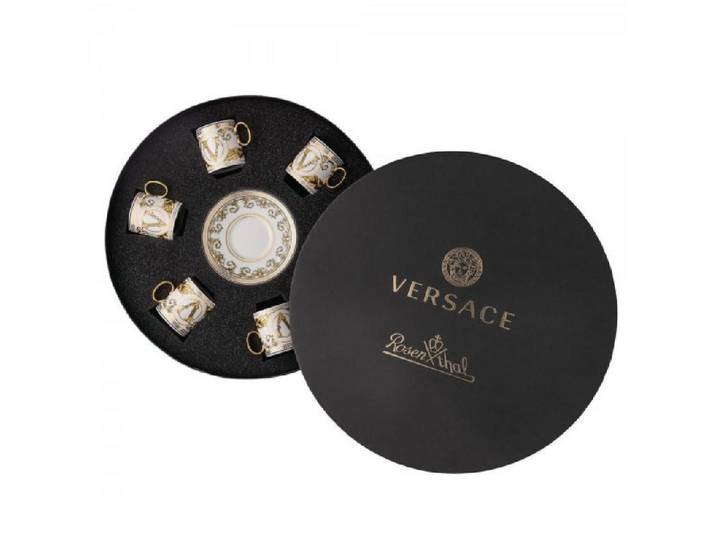 Versace Tasse by Rosenthal Espressotassen Virtus Gala White (12-teilig)