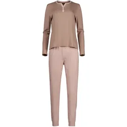 Huber Damen Pyjama Night Basic Selection 1er Pack