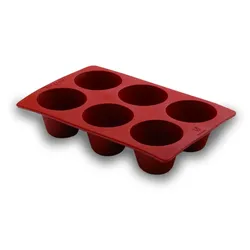 Silikonform Flanero 6 Kavitäten von Lacor