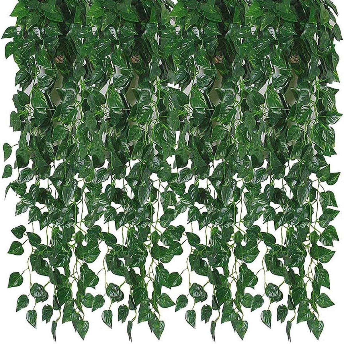 54 meter Kunstmatige Klimop Guirlande Scindapsus - Groene Bladranken voor Bruiloft, Feest of Kantoor Decoratie