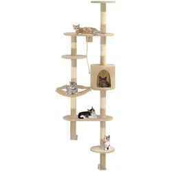 vidaXL Eduard (194 cm, Beige), Katzenbaum