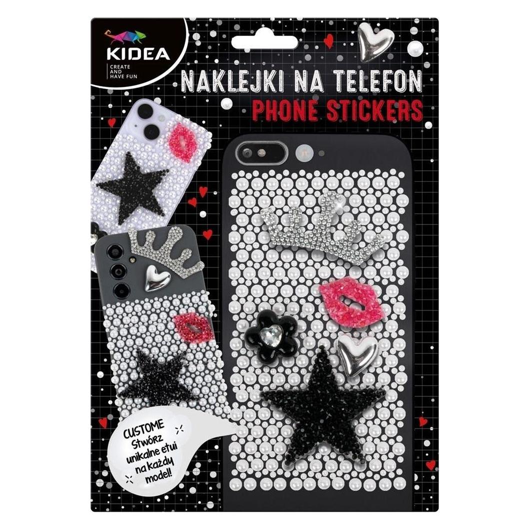 Derform Glamouröse KIDEA-Telefonaufkleber (4 Sticker) (47000832)