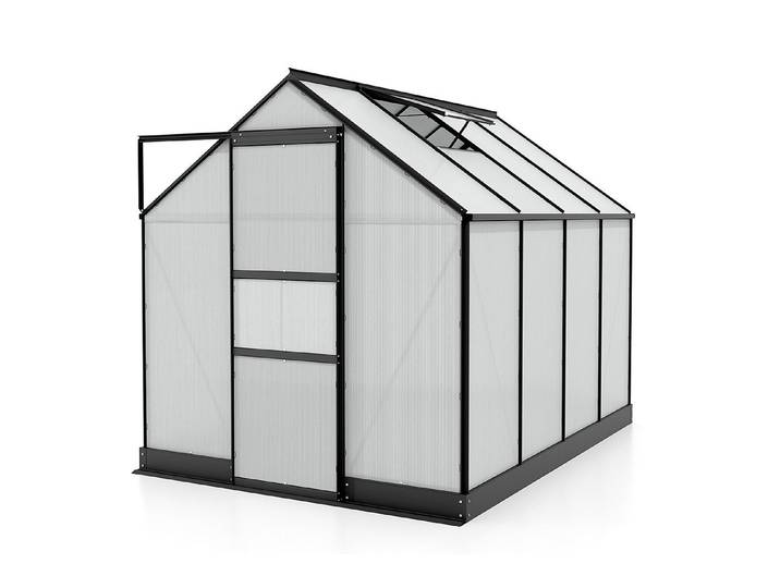 Vitavia Gewächshaus Apollo 5000 Schwarz 2.6 × 2 × 1.4 m