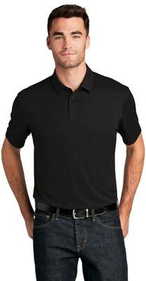 Port Authority K750 UV Choice Pique Polo Shirt in Black size 3XL   Polyester