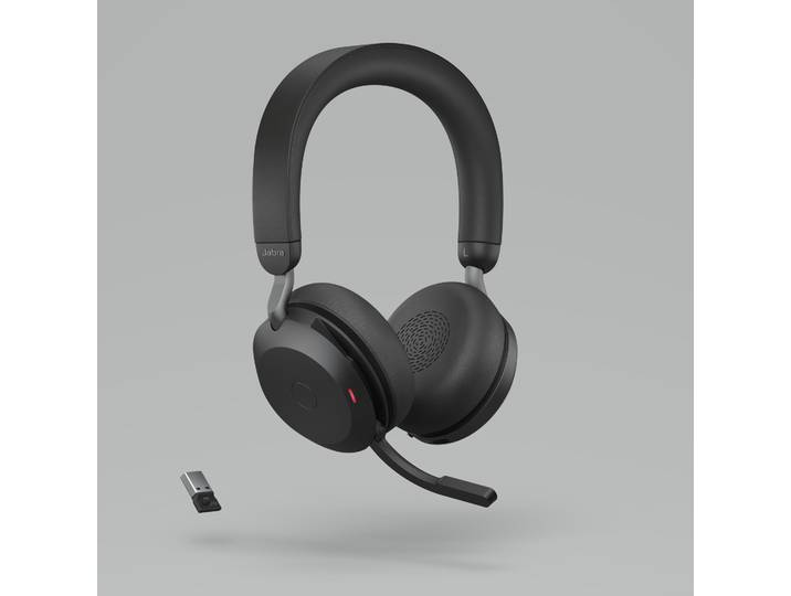 Jabra Evolve2 75 MS Duo Casque sans fil Bluetooth + Dongle USB-A