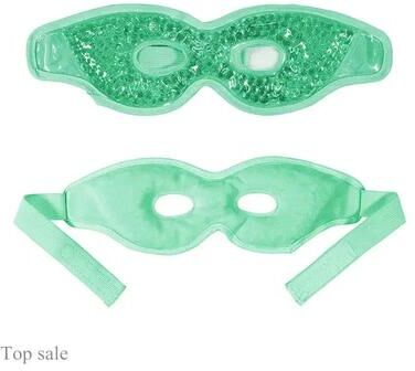 Uplift Treasures Reusable Gel Eye Mask green