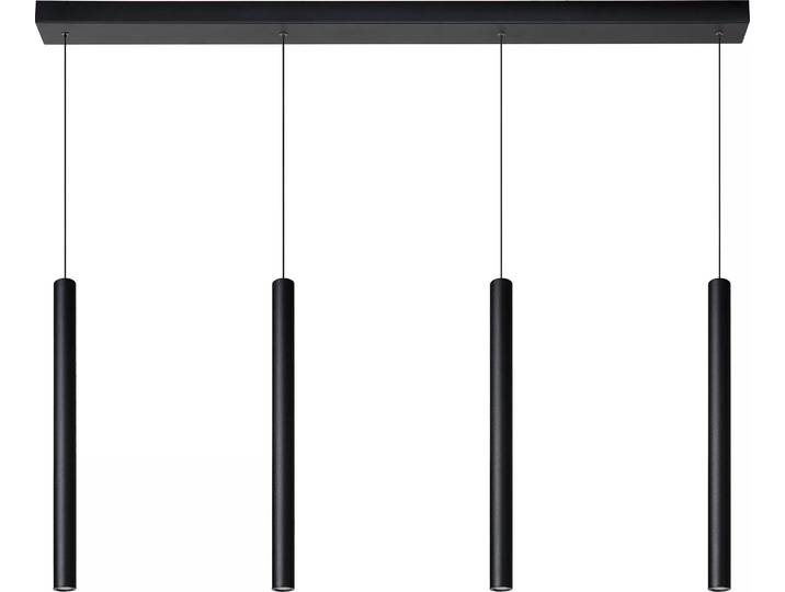 LORENZ LED Lampe suspendue à tube 16W noir Lucide
