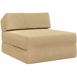 vidaXL, Sofa + Bettsofa, Madonano (Cordstoff) (2-Sitzer)