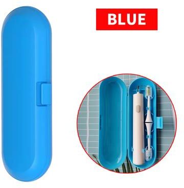 Youfap Market Dustproof Electric Toothbrush Travel Case, Convenient Storage Box blue