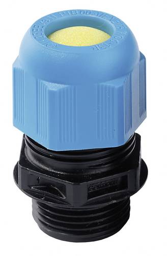 Wiska 10103390 Kabelverschraubung ATEX M25 Polyamid Schwarz (RAL 9005), Licht-Blau (RAL 5012) 1St.