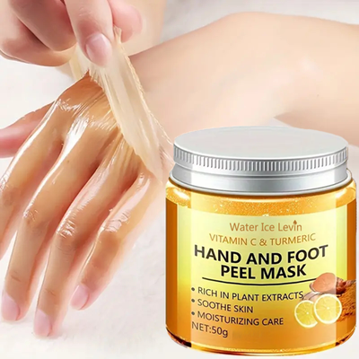 Multisell Products Hub Gently Cleansing Hand Mask, Vitamin C And Turmeric Wax, Illuminating Skin For Hands And Feet Gently Cleansing Hand Mask, Vitamin C And Turmeric Wax, Illuminating Skin For Hands And Feet