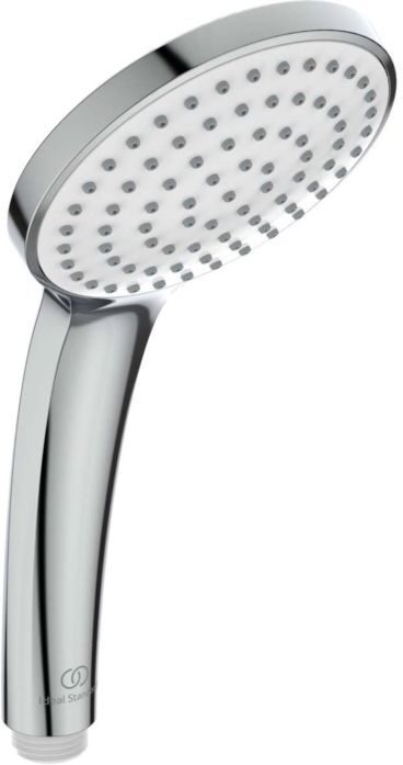 Ideal Standard Handbrause B9402AA Wassersparend, Ø10 cm, 1 Strahlart, chrom