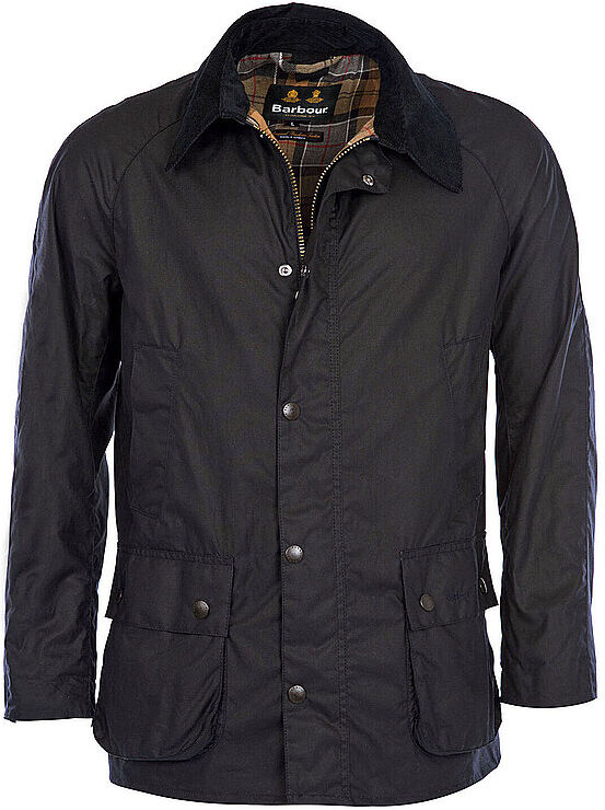 BARBOUR Fieldjacke ASHBY WAX blau   M M