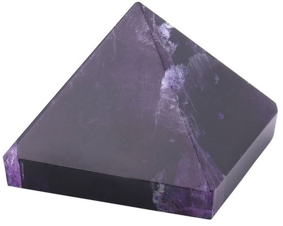 Amethist Piramide 3 cm - Kristallen Decoratie voor Feng Shui en Spirituele Doeleinden