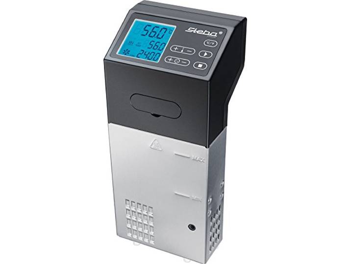 Steba SV 100 Professional Sous-Vide Garer, Schwarz, Edelstahl Pumpleistung 7,5 L/Min, 1500 W