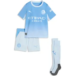 Manchester City Home Minikit, Mini Fußballset mit dryCELL für junge Fans - hellblau / 104