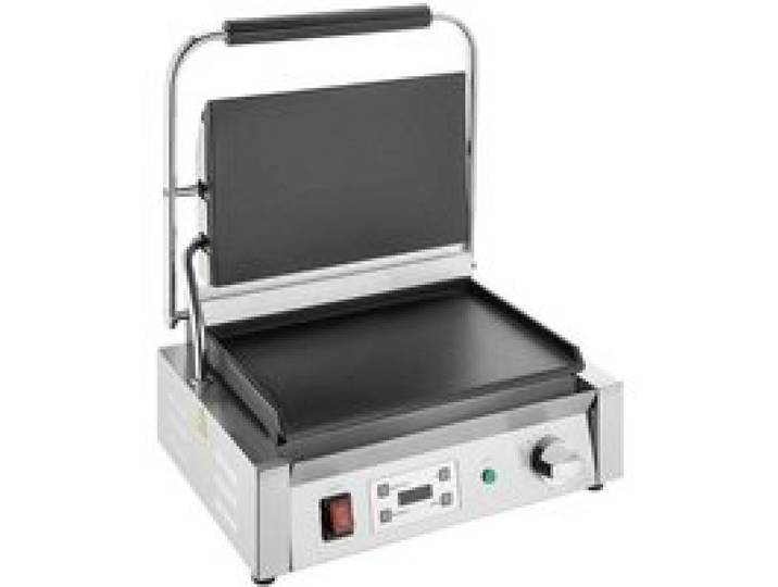 Grill panini XL simple électrique PRO fonte émaillée lisse 2500 W 220V - MONO