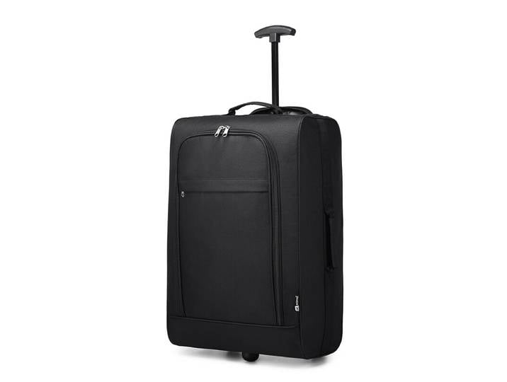 Kono Valise Cabine Légère Coque Souple 53x36x18 cm avec 2 Roues, Bagage à Main Approuvé par les Compagnies Aériennes pour Ryanair EasyJet BA