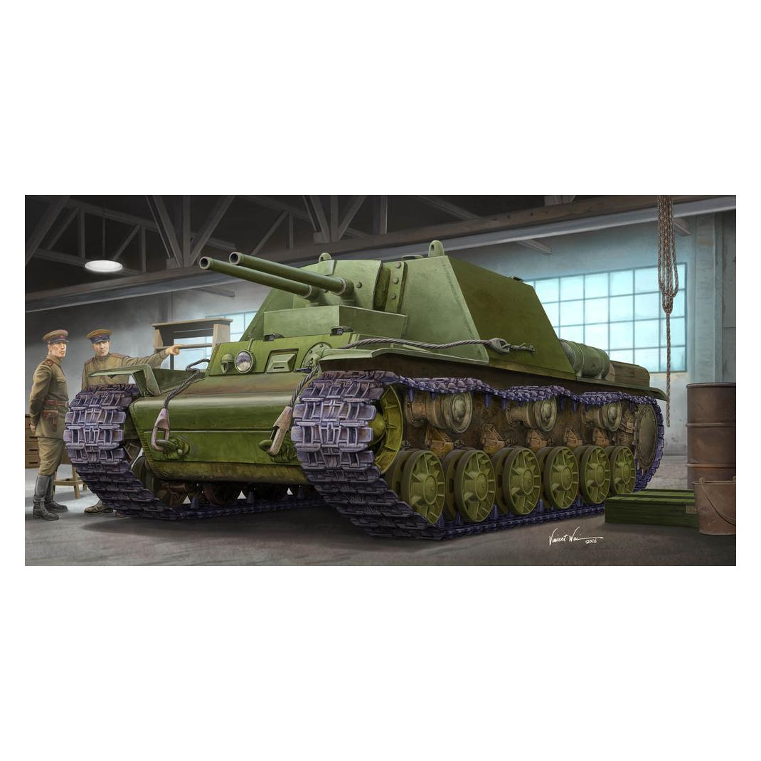 Trumpeter Soviet KV-7 (Object 227) (09504)