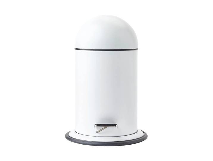Design Treteimer „Ona“ 3 Liter Weiss Aquanova