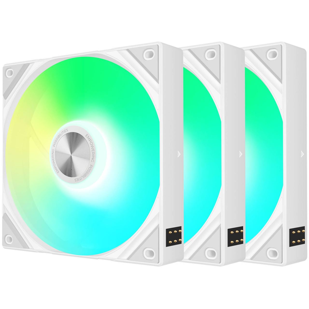 TRYX ROTA SL ARGB Reverse Lüfter 120mm 3er-Pack - weiß