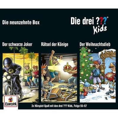 Die drei ??? Kids - 3er Box 19. Folgen 55 - 57 - , CD, 9783803260949
