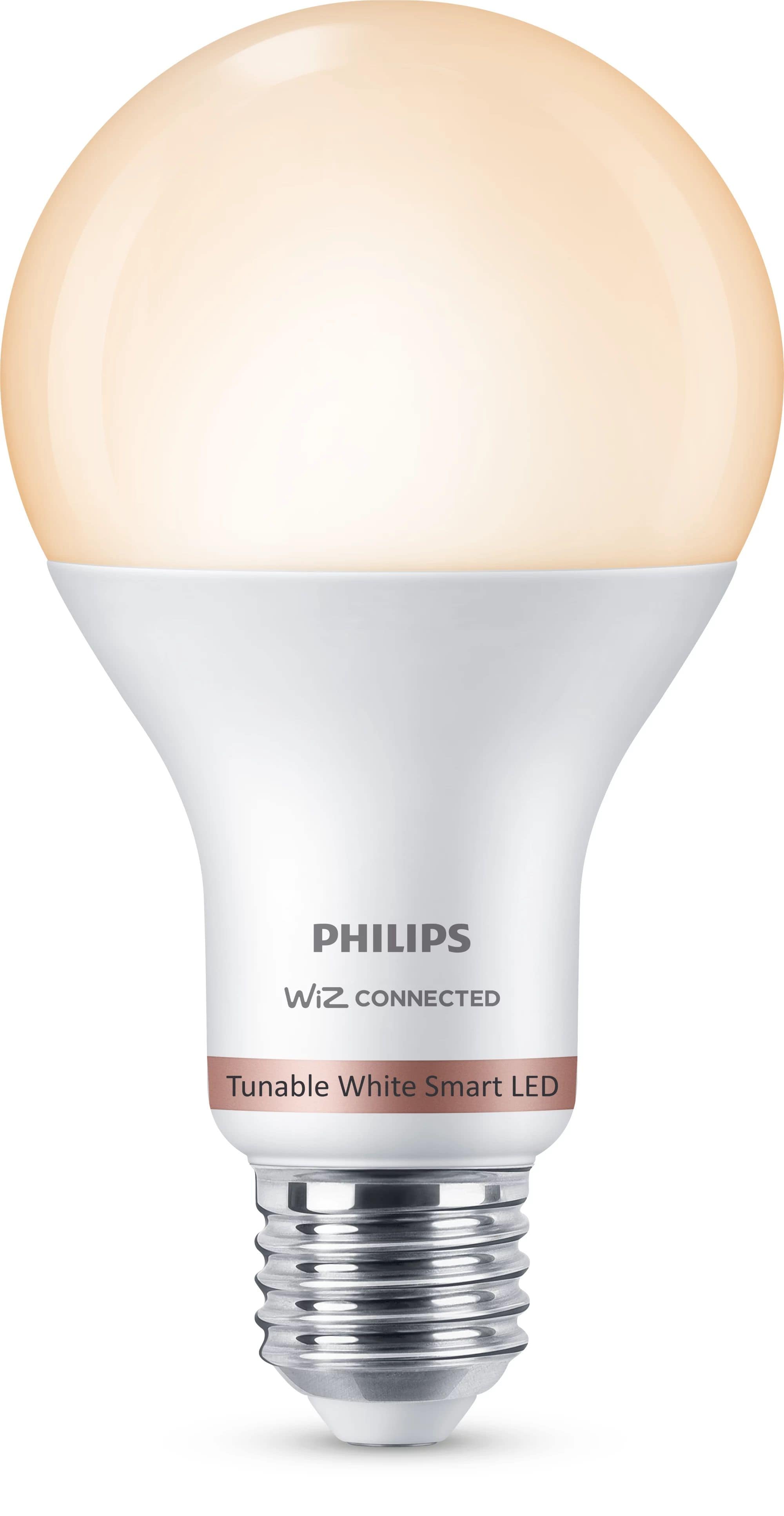 Philips LED Intelligentes Leuchtmittel 142 mm Weiß Smart LED 13 W A67 E27 (Weiß) 8719514372528