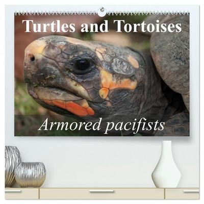 Turtles and Tortoises - Armored pacifists (High Quality Premium Wall Calendar 2026 DIN A2 landscape),CALVENDO 12 Month Wall Calendar