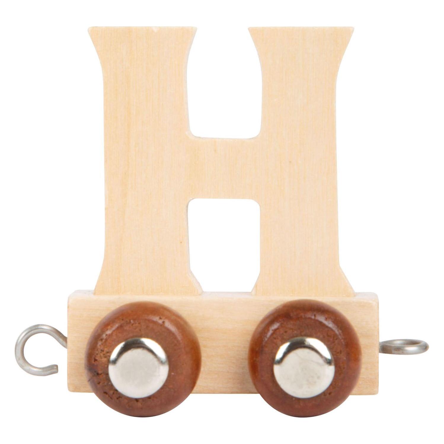 small foot - Holzbuchstabenzug - H - 12 Stück (62116000)