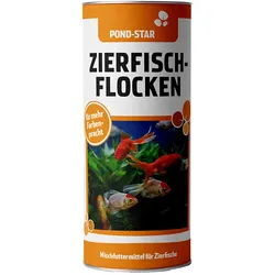 Pond-Star Pond-Star Zierfisch-Flocken 6x1 Liter