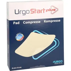 Urgostart Plus Kompresse 6x6 cm 10 ST