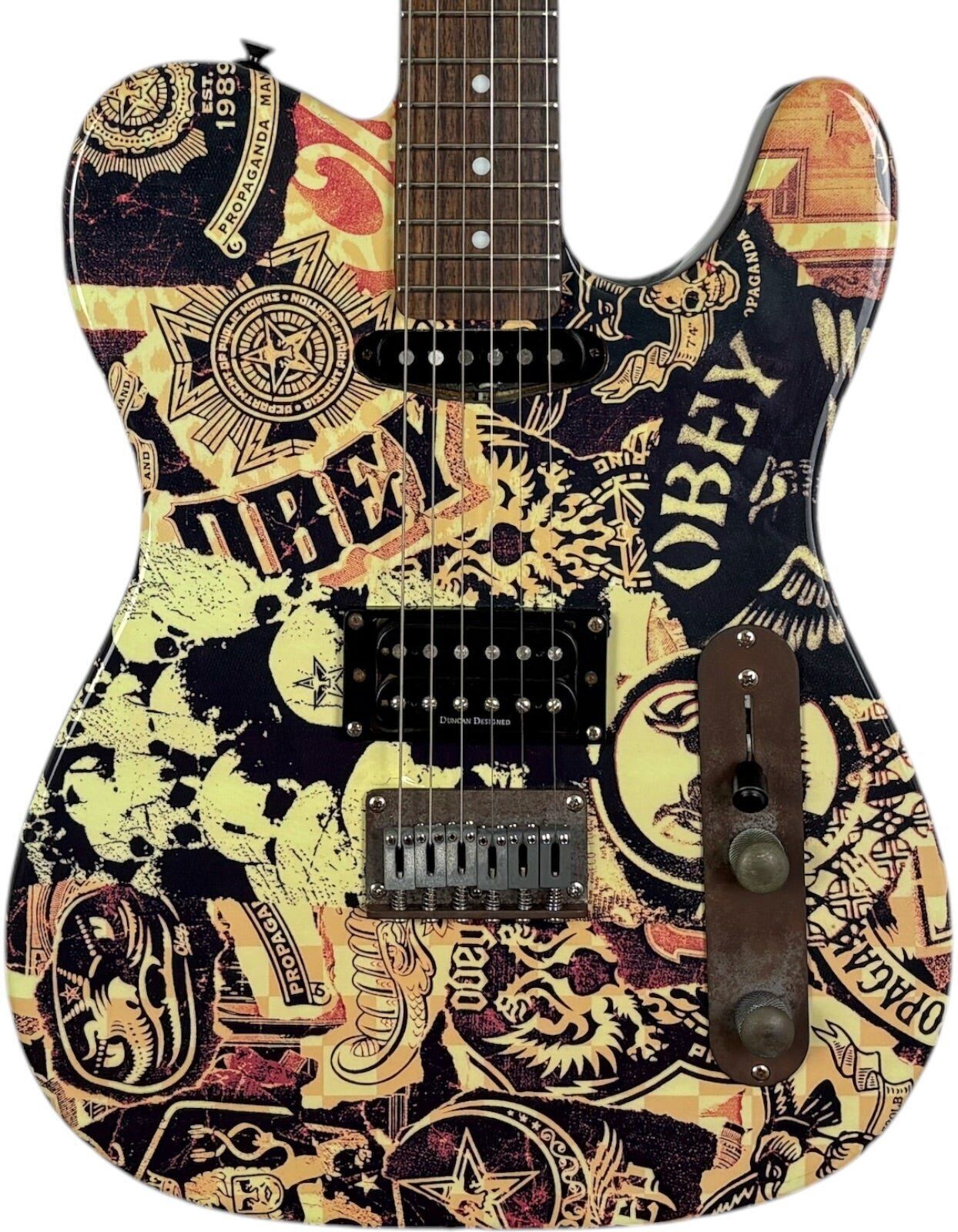 Squier by Fender Telecaster 2006 - Graphisme Obey   original - Refurbished